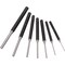 Dynamic Tools 7 Piece Pin Punch Set, 1/16" - 5/16" D058200 - alternate 1